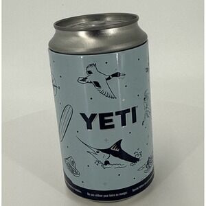 Yeti Pop Top Empty Stash Can False Top Secret Hiding-Blue-Outdoor Theme